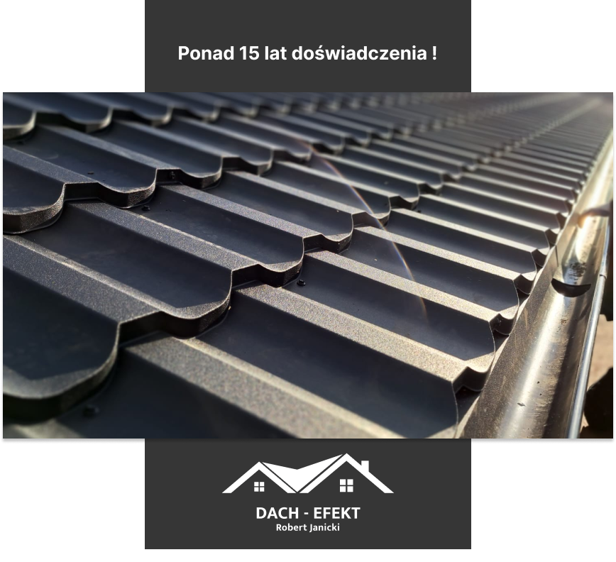 Montaż rynien i podbitek